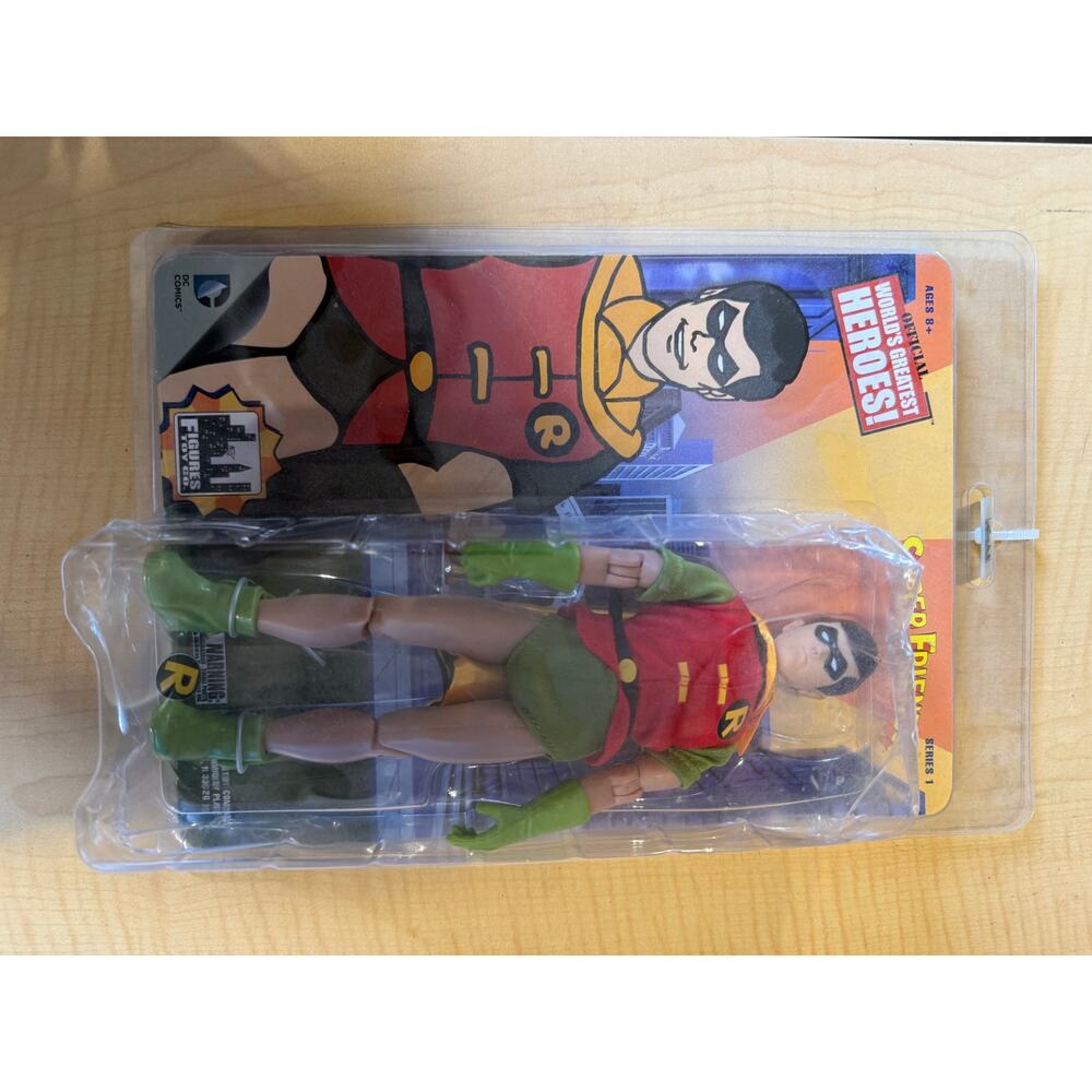 FTC Super Friends Retro Style Action Figure Series 1 - Robin - new